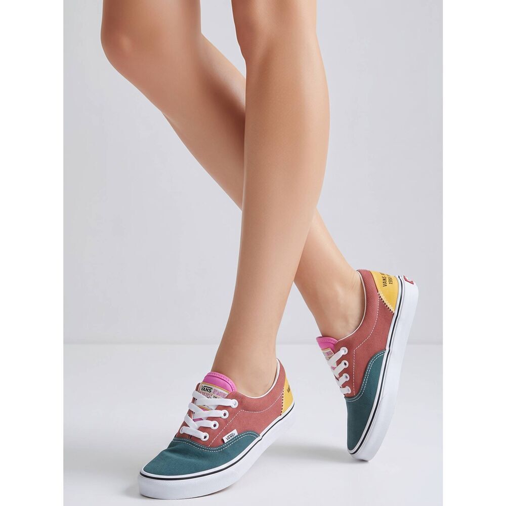 🩵NWT Vans Varsity Era Unisex Multicolored Sneakers Size 7.5